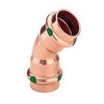 Колено медное пресс д 22, 45 гр Effebi - КонтурТерм