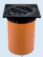 КН Телескоп с чугунным люком решеткой DN297 RCP 315 D-40 Т (без резинки) Magna Plast