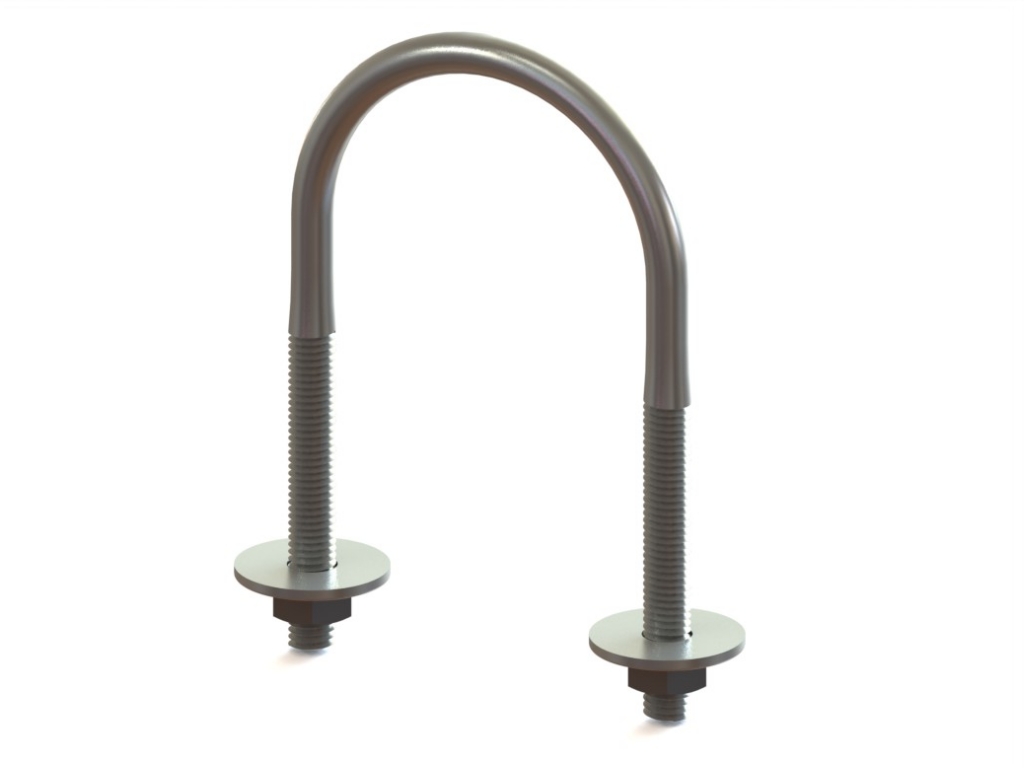 Скоба монтажная 4" M12 - КонтурТерм