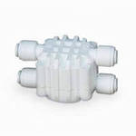 Клапан перекрывающий 4-ходовый, 4 × 1/4" JG шланг  - КонтурТерм