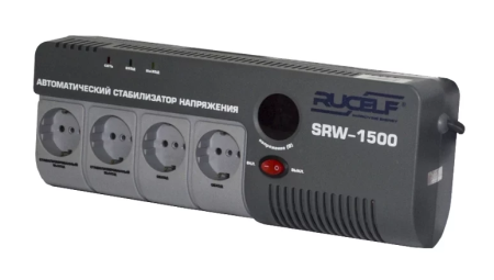 Стабилизатор напряжения релейный RUCELF SRW-1500-D, 1500 ВА - КонтурТерм