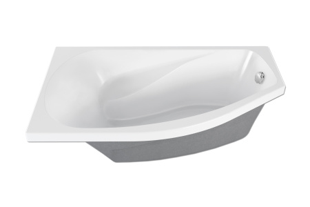 Ванна акриловая 150х90 см Venta, угловая, левая, без ног - КонтурТерм