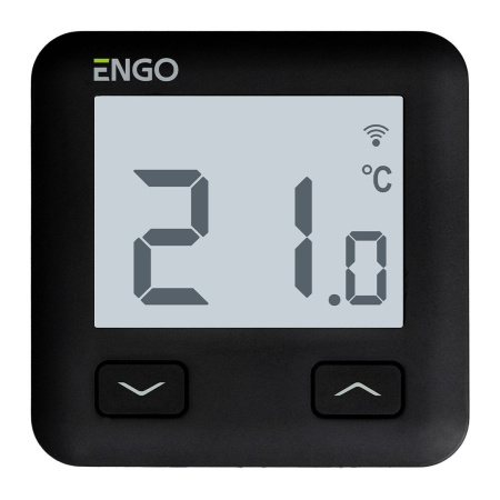 Терморегулятор комнатный ENGO E10B230WIFI недельный, проводной, черный - КонтурТерм