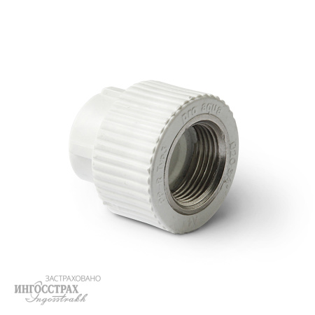 Муфта с резьбой полипропиленовая Berke д 20 х 1/2" РВ - КонтурТерм