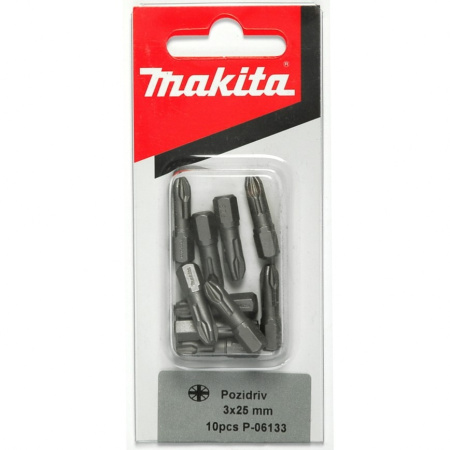 Бита PZ3 25мм, P-06133, Makita, (10шт/уп) - КонтурТерм