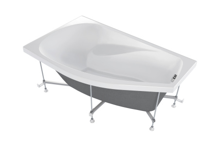 Ванна акриловая 150х90 см Venta, угловая, левая, без ног - КонтурТерм