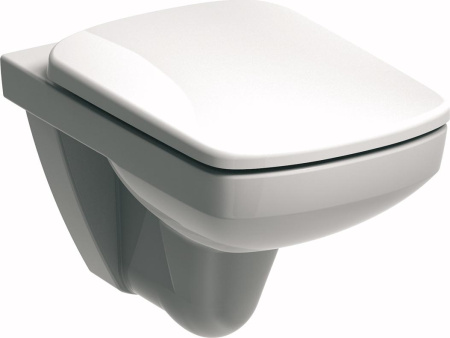 Унитаз подвесной Geberit NOVA PRO Rimfree, безободковый, без сиденья - КонтурТерм