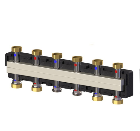 Разделитель Thermex EasySet MN25-05 DN25, на пять контуров (нержавеющая сталь) - КонтурТерм