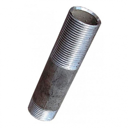 Сгон удлиненный оцинкованный GEBO 1/2" (РН) 100 мм - КонтурТерм