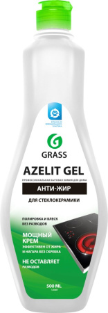 Средство чистящее "Azelit gel" для стеклокерамики, 0,5л - КонтурТерм