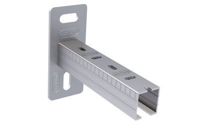 Консоль профильная тип C 27x18x1,25x300 мм ASCELIK - КонтурТерм