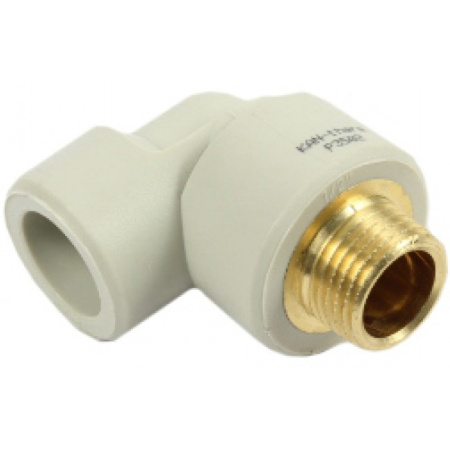 Колено с резьбой полипропиленовое KAN-therm д 32 х 1" РН - КонтурТерм