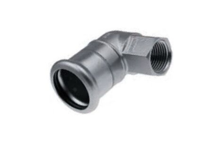 Колено из нержавеющей стали KAN-therm Inox д 35x1" РВ  - КонтурТерм