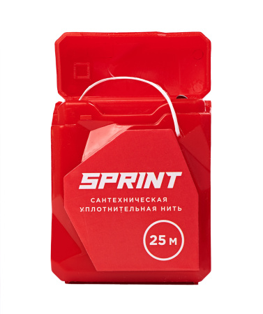 Нить для герметизации 25 м Sprint, сантехническая - КонтурТерм