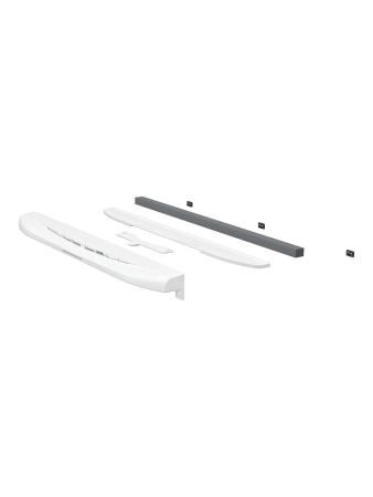 Оконный проветриватель регулируемый с фильтром 350 пластик. белый ERA - КонтурТерм