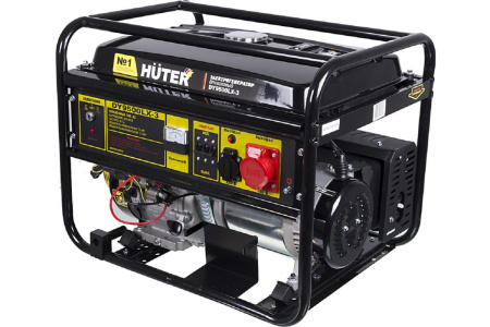 Генератор бензиновый 8 кВт, электростартер, 220/380В, DY9500LX-3, Huter - КонтурТерм