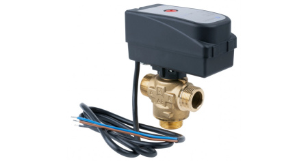 Кран трехходовый Afriso AZV642 Dn20 с приводом и кабелем - КонтурТерм