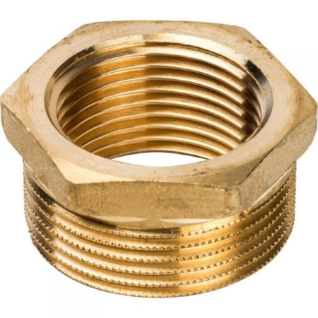 Редукция латунь 1 1/2" - 3/4" (ДУ 40-20) Gappo - КонтурТерм