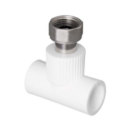 Тройник с накидной гайкой полипропиленовый Berke д 25 х 1" - КонтурТерм