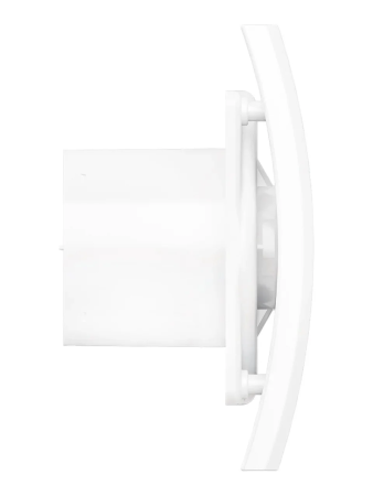 Вентилятор бытовой д.100 с обратным клапаном DICITI (белый) - КонтурТерм