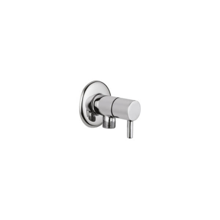 Кран угловой запорный 1/2'' - 3/8'' CREAVIT, хром - КонтурТерм