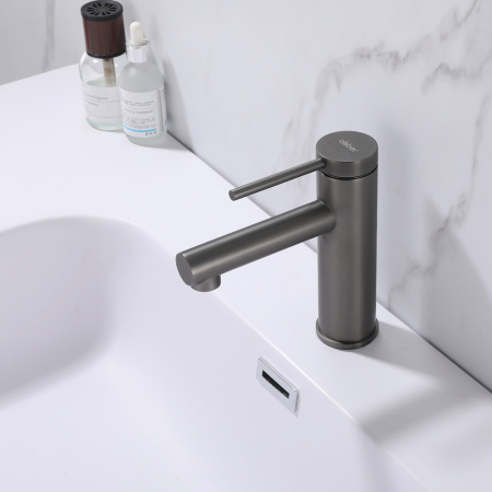 Смеситель для раковины ABBER Emotion, никель - КонтурТерм