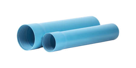 Труба для скважин НПВХ резьбовая 125х5.0х3000 Хемкор - КонтурТерм