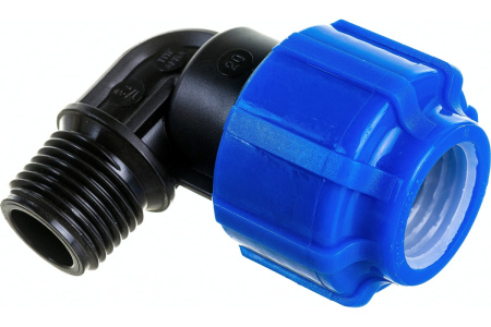 Колено для полиэтиленовых труб РН 90 х 3" ТПК АКВА - КонтурТерм