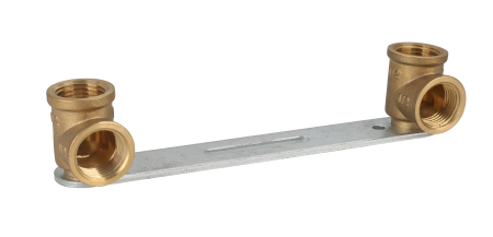 Планка установочная РВ 1/2" х 1/2" латунь Gappo - КонтурТерм