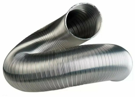 Газоход гибкий из нержавеющей стали д.120 длина 1 м. - КонтурТерм