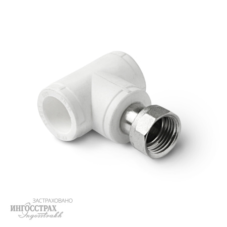 Тройник с накидной гайкой полипропиленовый Berke д 20 х 1/2" - КонтурТерм