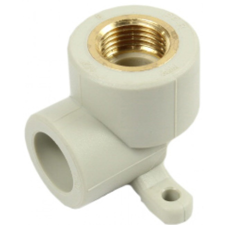 Колено настенное полипропиленовое KAN-therm д 20 х 1/2" РВ - КонтурТерм