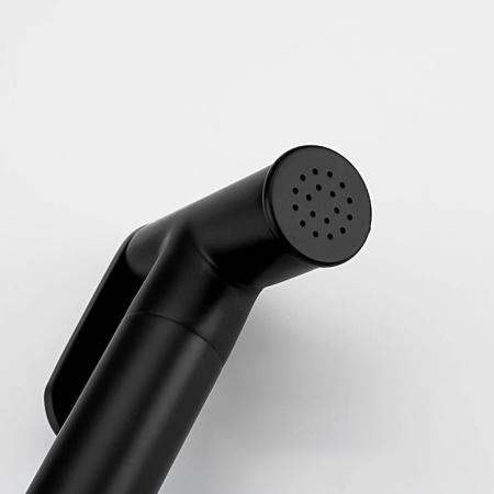 Смеситель гигиенический FRAP F7505-6, комплект, черный - КонтурТерм