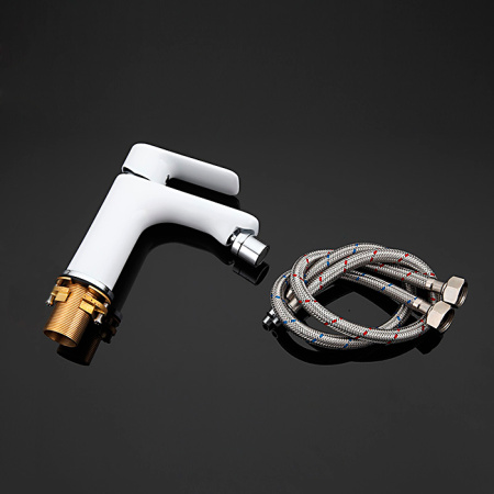 Смеситель для биде Gappo Noar, белый/хром - КонтурТерм