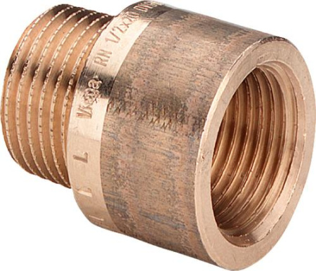 Удлинитель бронзовый VIEGA  3/4" х 100 мм  - КонтурТерм