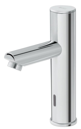 Кран для раковины HERZ Fresh e10 (9V), сенсорный, цвет хром - КонтурТерм