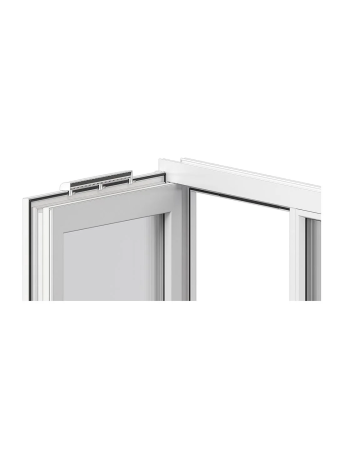 Оконный проветриватель регулируемый с фильтром 350 пластик. белый ERA - КонтурТерм