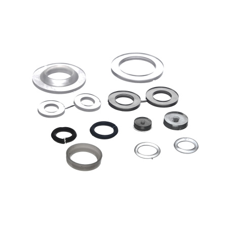 Комплект прокладок силиконовых д/смесителя "Сантехник" №2, силикон - КонтурТерм