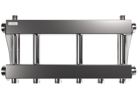 Коллектор модульный Gidruss MKSS-250-3x32 нерж - КонтурТерм