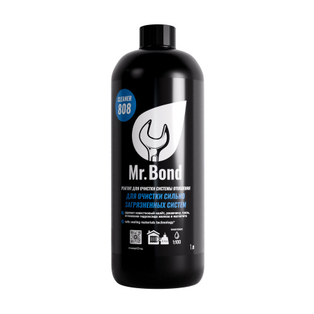 Mr.Bond Cleaner 808 Реагент для очистки сильно загрязненных систем отопления - КонтурТерм