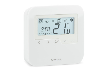 Терморегулятор комнатный для теплых полов Salus HTRP230 электронный, недельный - КонтурТерм