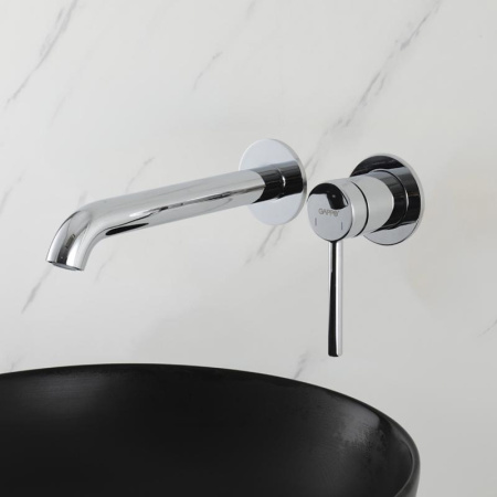 Смеситель для раковины скрытого монтажа Gappo, хром - КонтурТерм