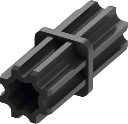 Торцевое соединение профиля (труба-труба) TC - КонтурТерм