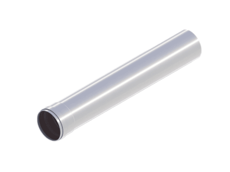 Труба дымоходная Royal Thermo 500 мм д.80 мм  - КонтурТерм