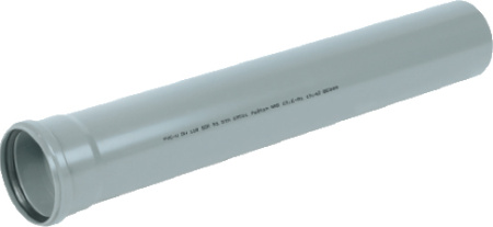 Труба внутренняя канализация 110 х 2,7 х 1000 полипропилен  - КонтурТерм