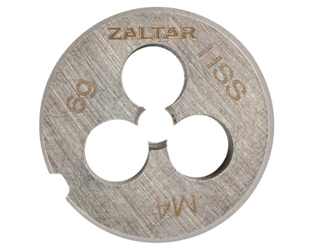 Плашка резьбонарезная M4 x 0.7, DIN 223, HSS, ZALTAR - КонтурТерм