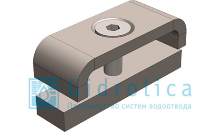 Крепеж для чугунных решеток DN100 для соед. решёток между собой Gidrolica - КонтурТерм