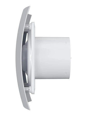 Вентилятор бытовой д.100 с обратным клапаном DICITI (серебристый) - КонтурТерм