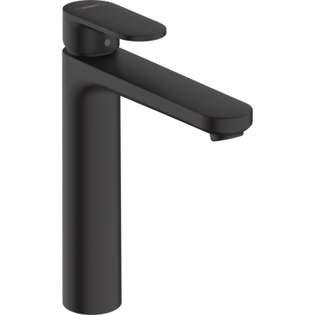 Смеситель для раковины Hansgrohe Vernis Blend, высокий, черный матовый - КонтурТерм