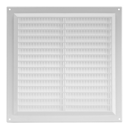 Решетка вентиляционная пластиковая Europlast 250x250 (белая) - КонтурТерм